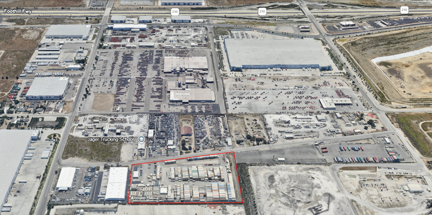 8.11 acre +/- storage container yard 3