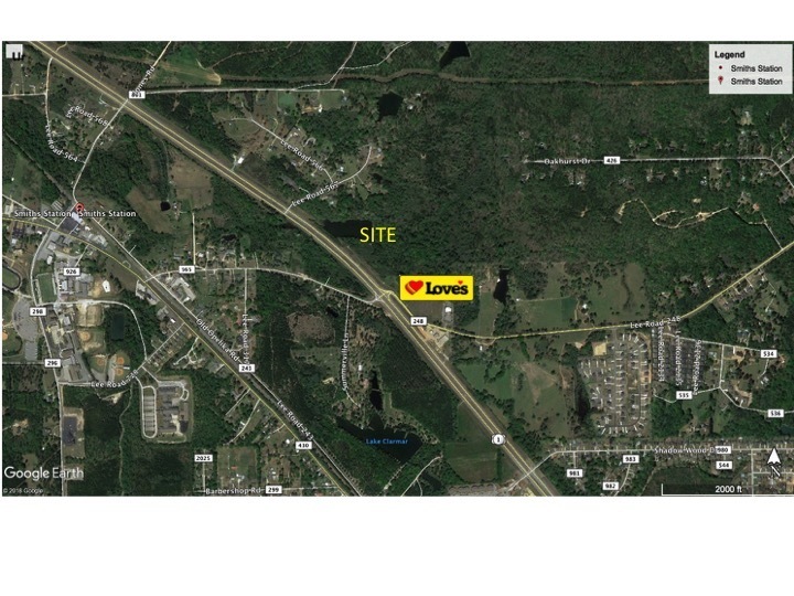 100 Acres in Smith Station!