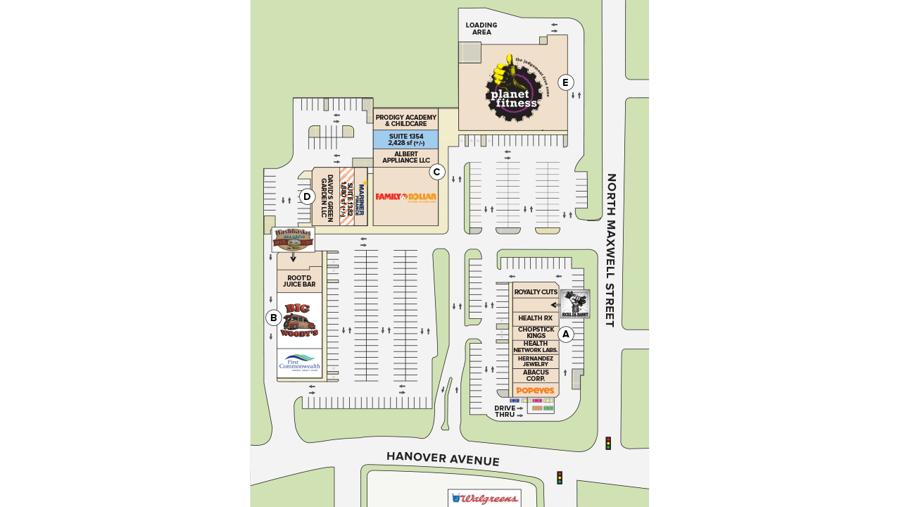 Site Plan Allentown Commons