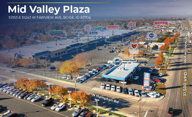 Mid Valley Plaza | NNN Retail Investment | Boise, Idaho
