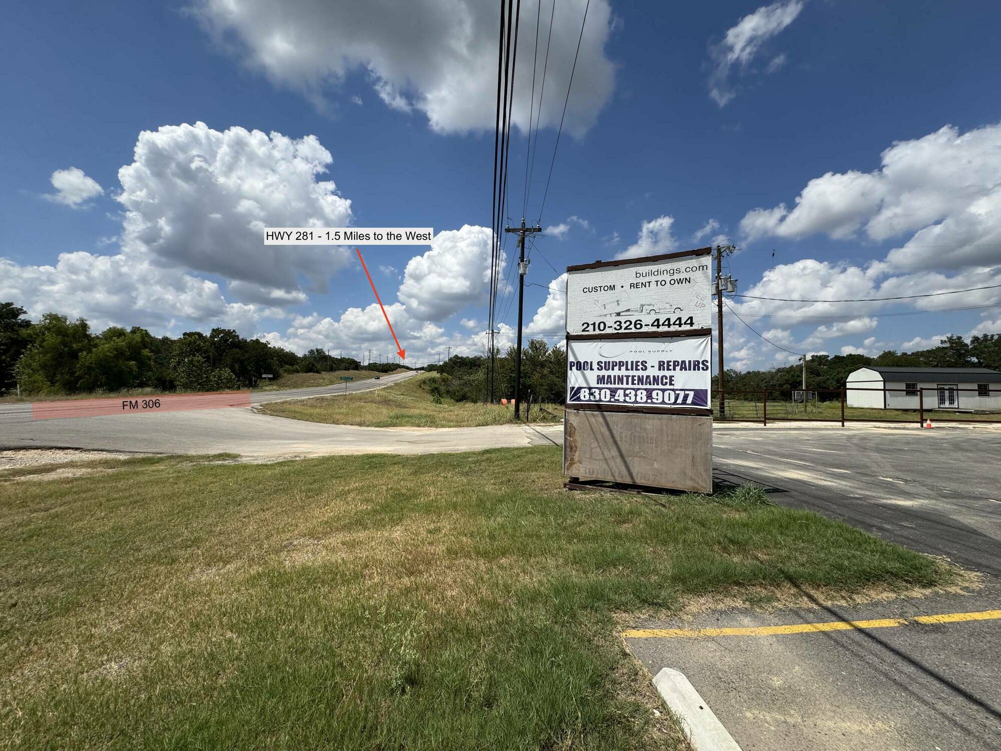 Flex/Warehouse Suites | 1,250–2,500 SF | 3-Phase Power | FM 306 | Spring Branch, TX 3