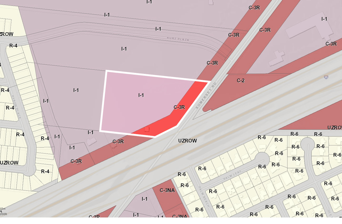 Hard Corner | I-35 Frontage Road at Somerset Road 3