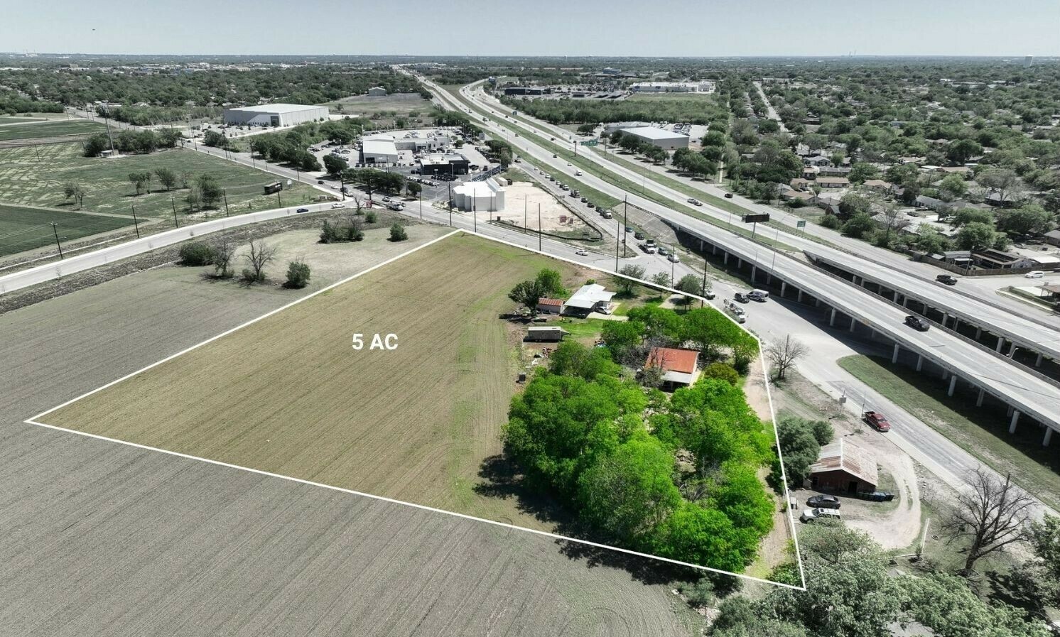 Hard Corner | I-35 Frontage Road at Somerset Road 5