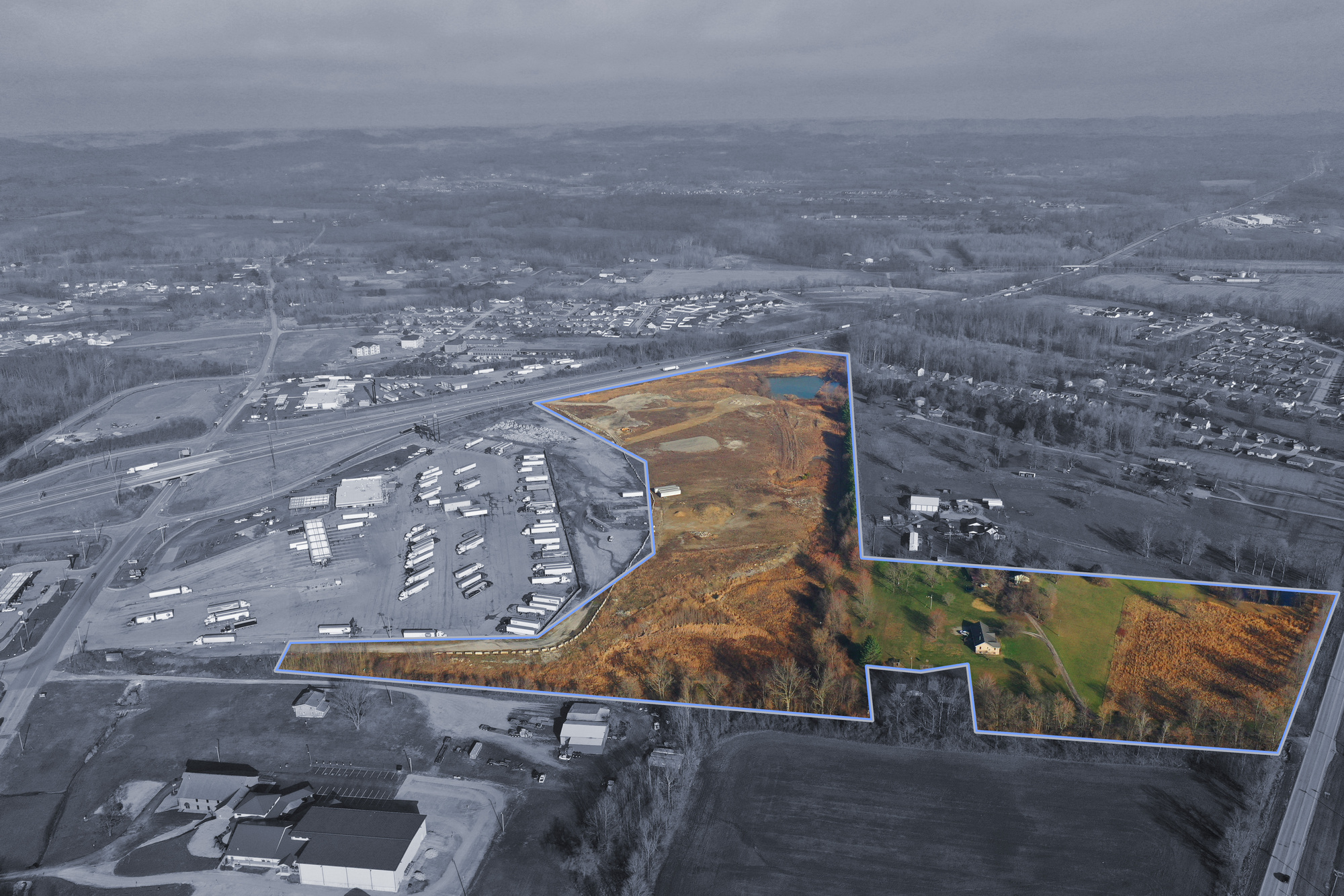 45.61 AC Development Opportunity w/ Interstate Frontage
