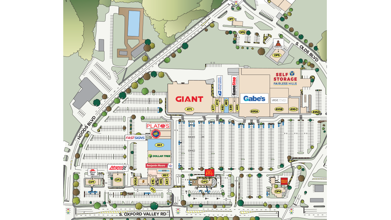 Site Plan Fairless Hills Towne Center