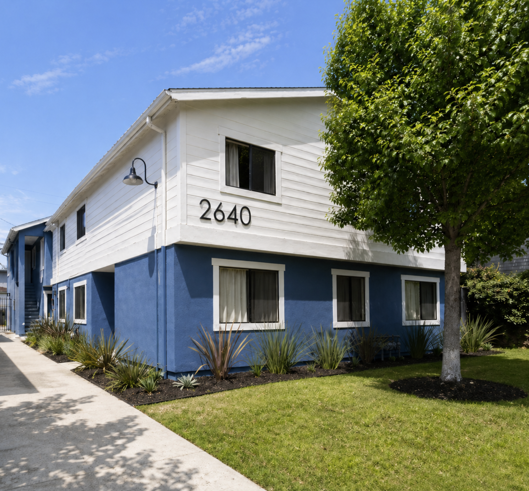 5-unit multifamily property at 2640 Dalton Ave, Los Angeles, CA
