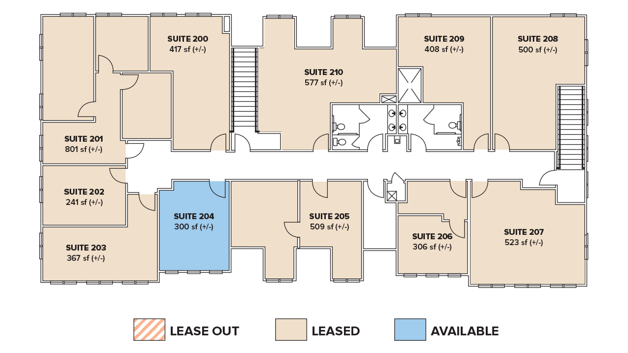 Floor Plan The Offices at Woods Tavern
