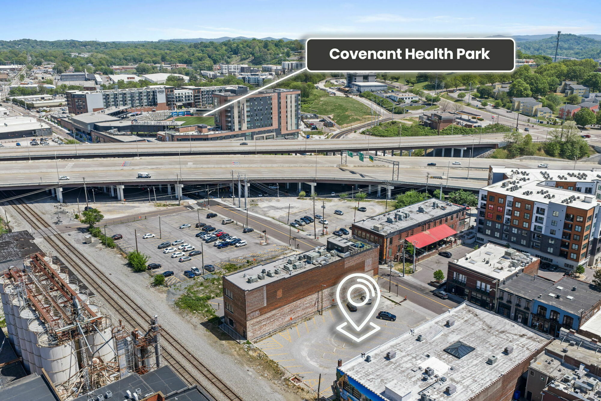 Parking Lot in the Old City -- 115 E Jackson Ave