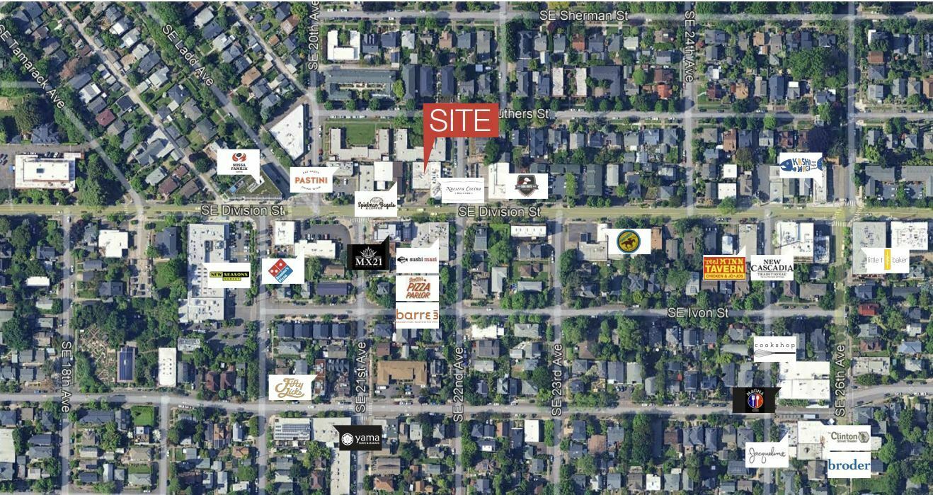 Rare Division Street Retail with Parking 4