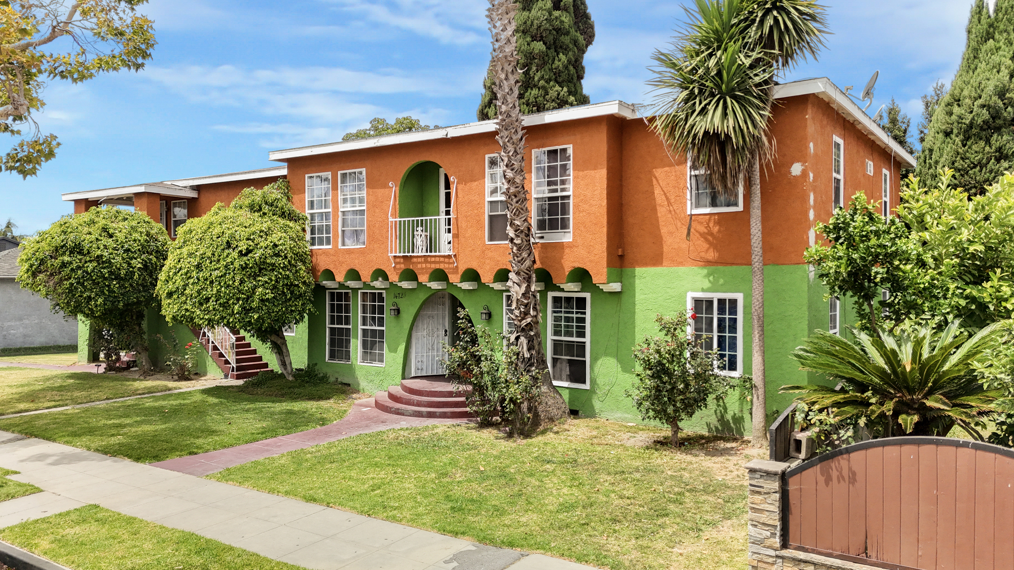 9-unit multifamily property at 14719 S White Ave, Compton, CA