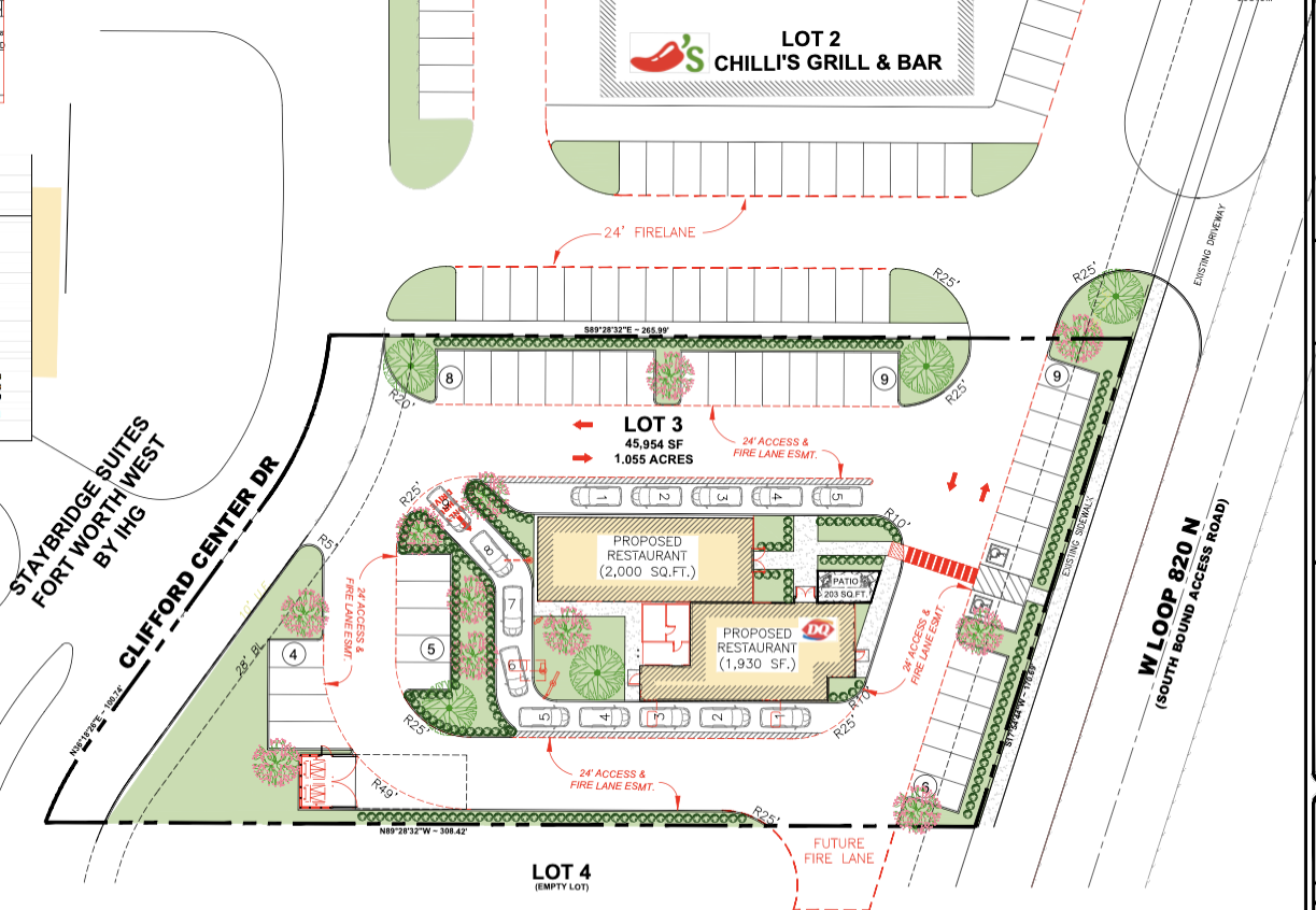 1,572 SF Endcap Drive-Thru - SWQ Loop 820 & Clifford St., Fort Worth, TX