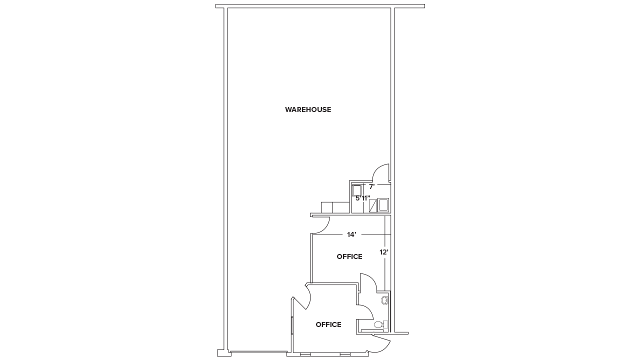 Suite 7 Industrial/Flex, Warehouse, Instructional