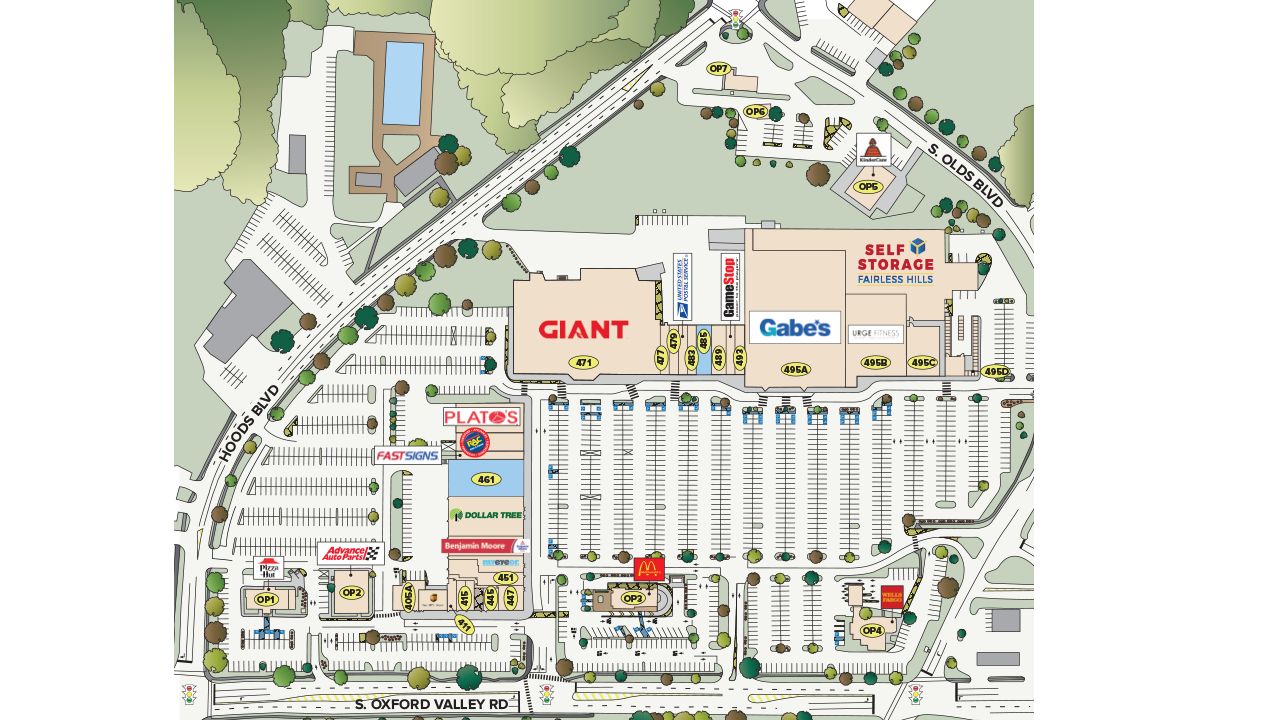 Site Plan Fairless Hills Towne Center