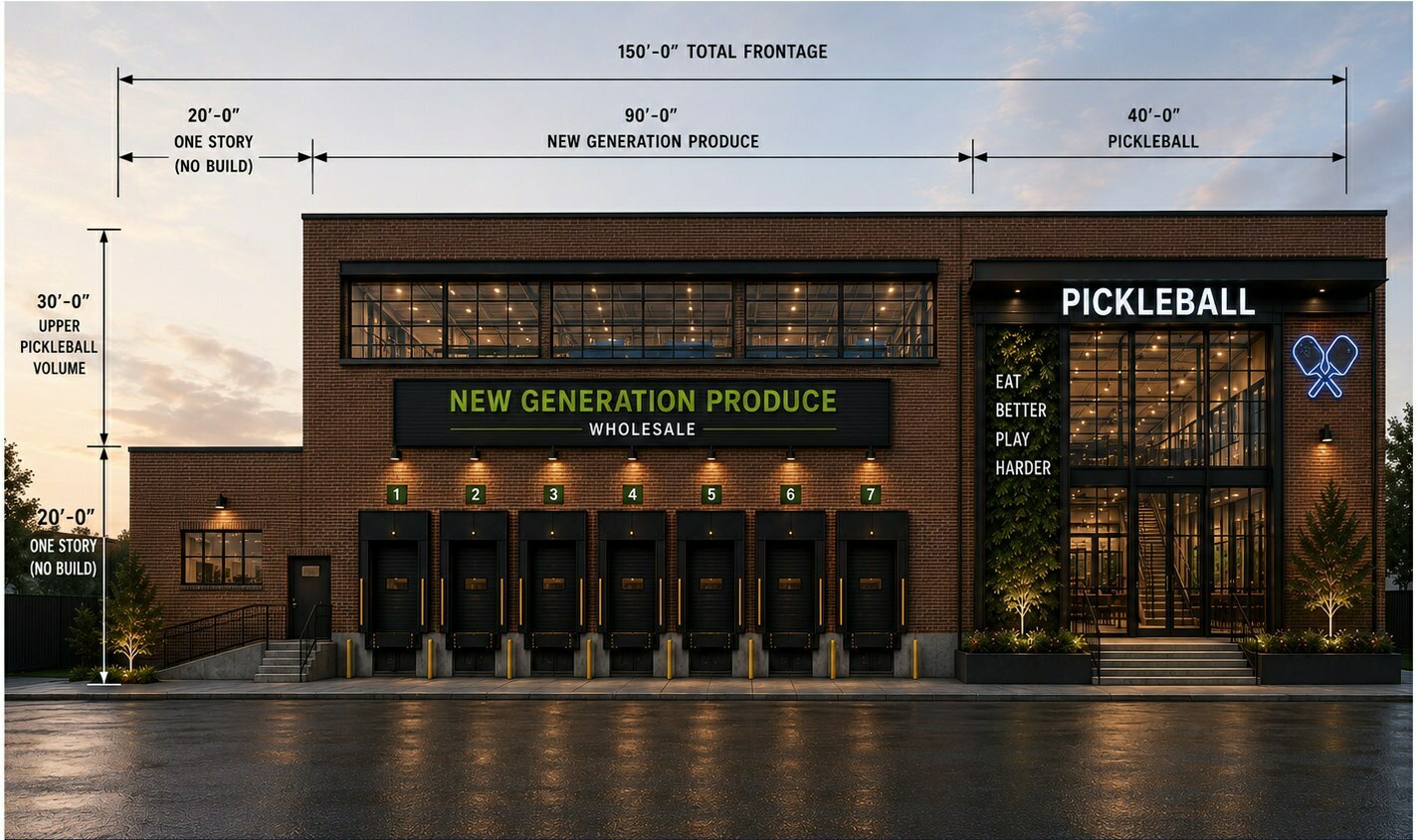 ±19,538 SF Second-Floor Build-to-Suit in Greenpoint, Brooklyn