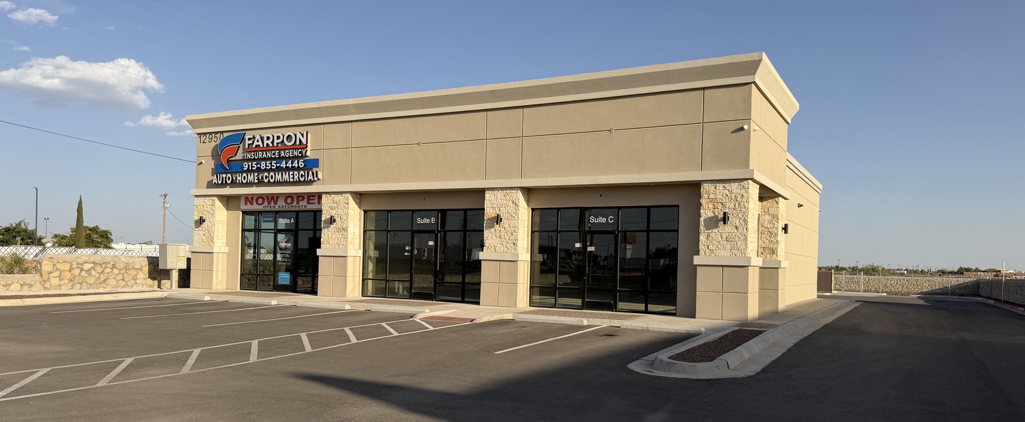 Retail Suites For Lease with Drive Thru