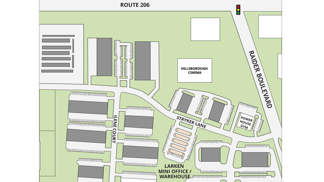 Site Plan Larken Mini Office Warehouse