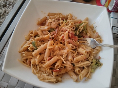 Bodybuilding Pesto Chicken With Whole Wheat Pasta Recipe