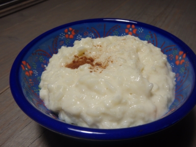 Bodybuilding Vanilla protein rice porridge