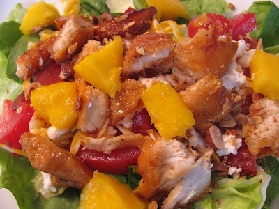 Bodybuilding Grilled Chicken And Mango Salad Recipe