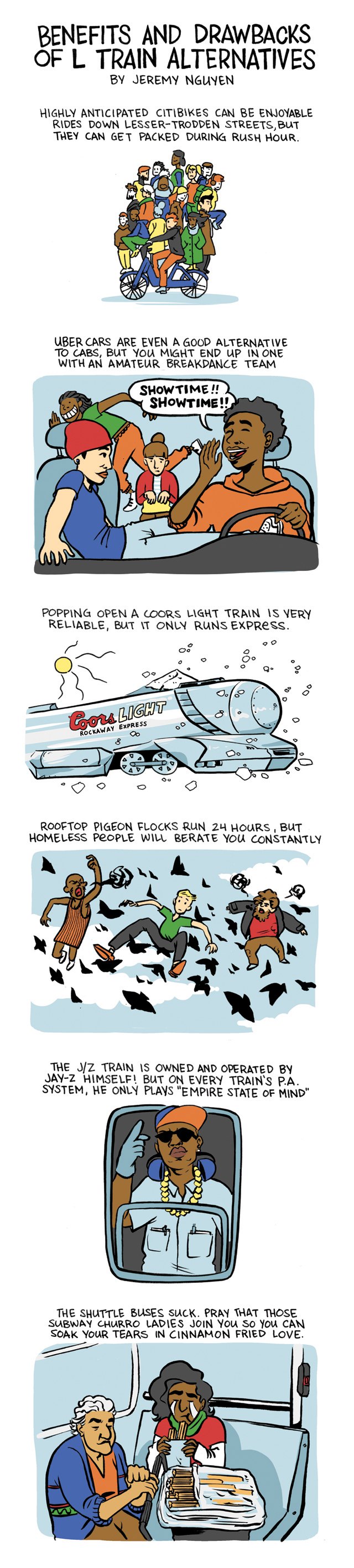 Benefits and Drawbacks of L Train Alternatives [COMIC]