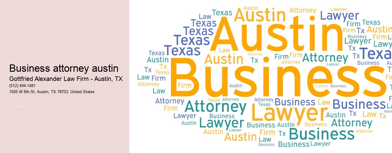 Business attorney austin Gottfried Alexander Law Firm - Austin, TX Business attorney austin