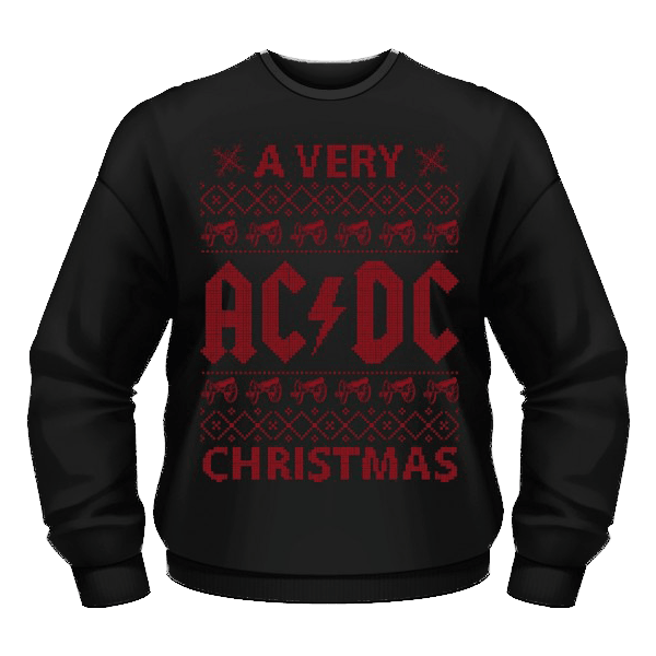 A Very AC/DC Christmas Sweatshirt