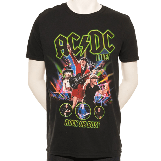 North American Rock Or Bust Live T-Shirt