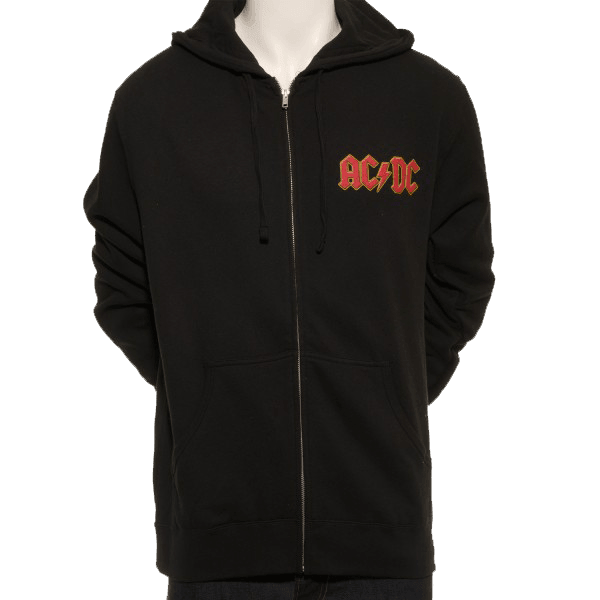 Rock Or Bust World Tour Zip Hoodie