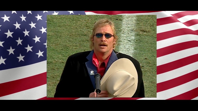 Alan Jackson Sings The National Anthem - Nashville, TN - 2001