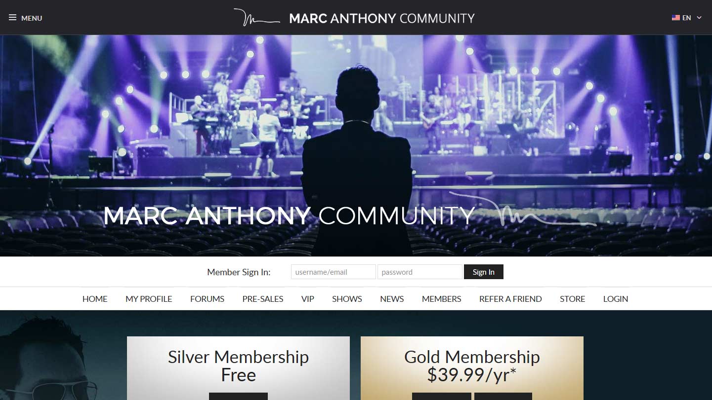 Marc Anthony Desktop