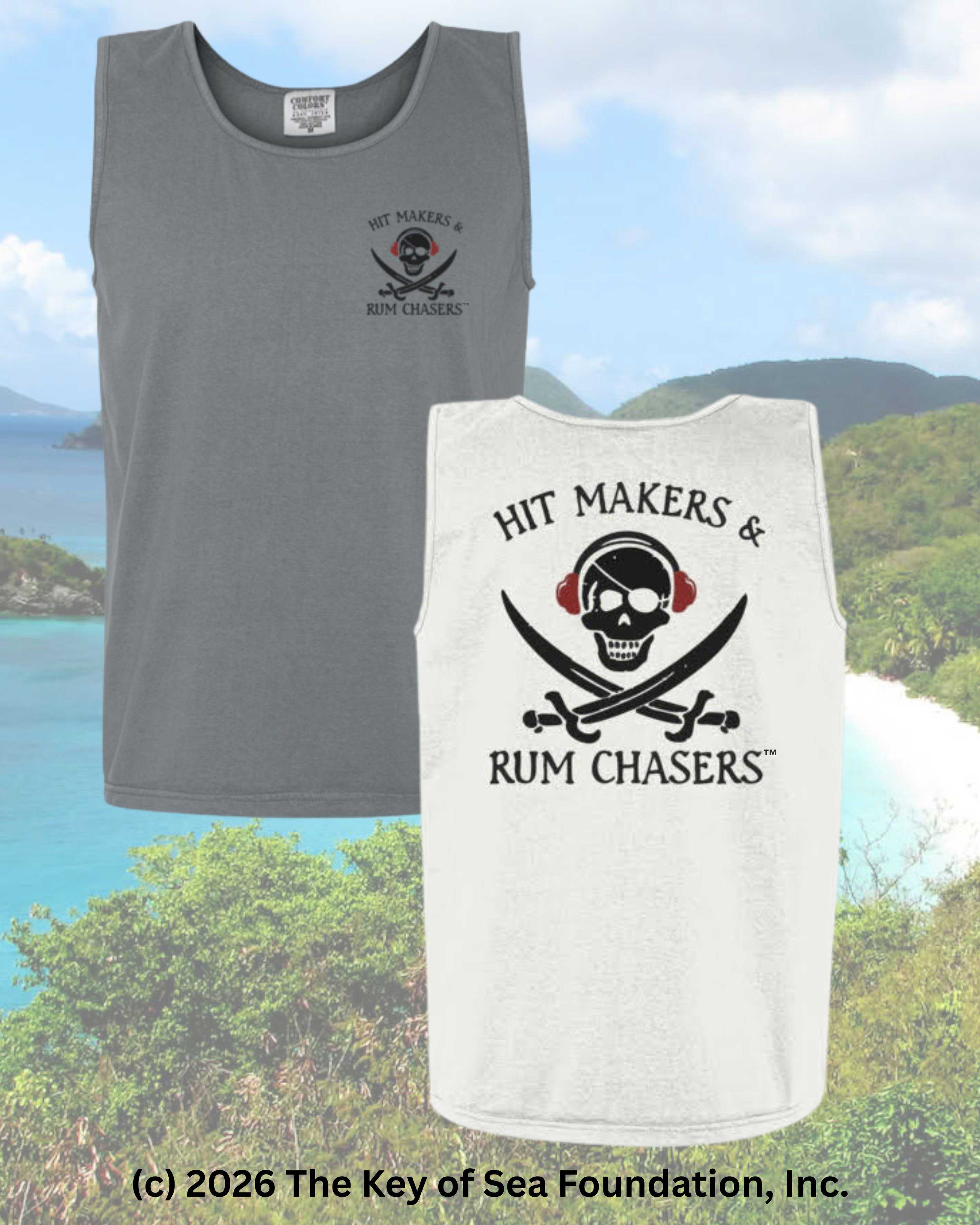 The Limited Edition Blue shirt for 2026 Hit Makers and Rum Chasers