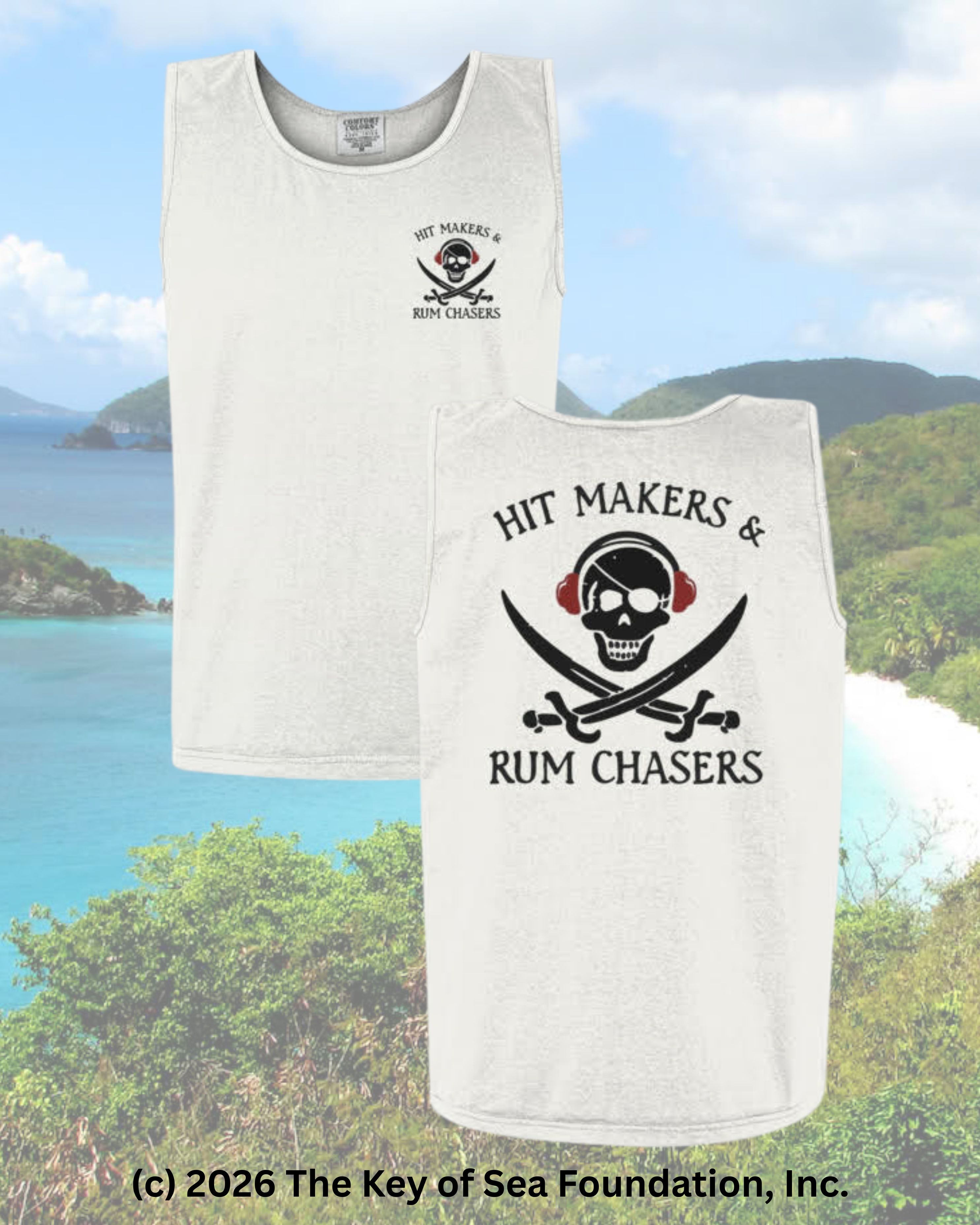 The Limited Edition Blue shirt for 2026 Hit Makers and Rum Chasers