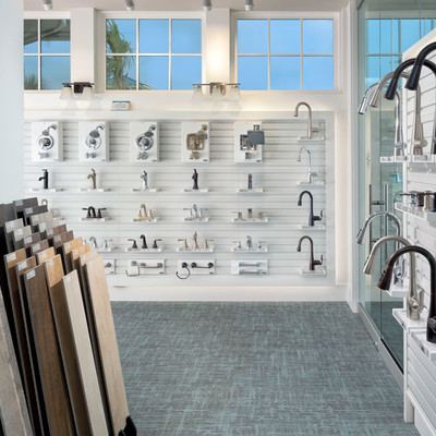 Various faucet and shower head types