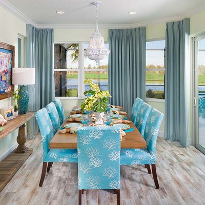 Dining room with large table and chairs Dining room with large table and chairs