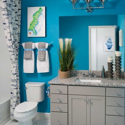 Bathroom with sink and toilet Bathroom with sink and toilet