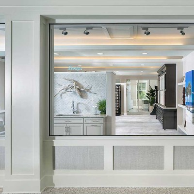 Room with design elements for houses