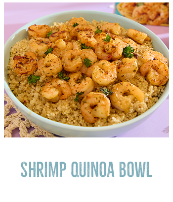 Shrimp Quinoa Bowl