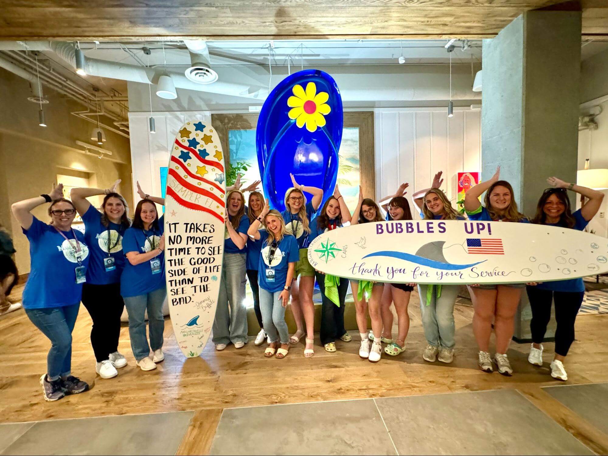 Operation Amped Surfboard Donation