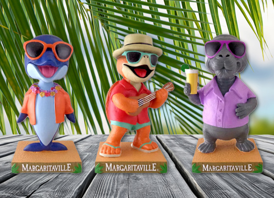 Bobblehead Hall Margaritaville Special Bobbleheads