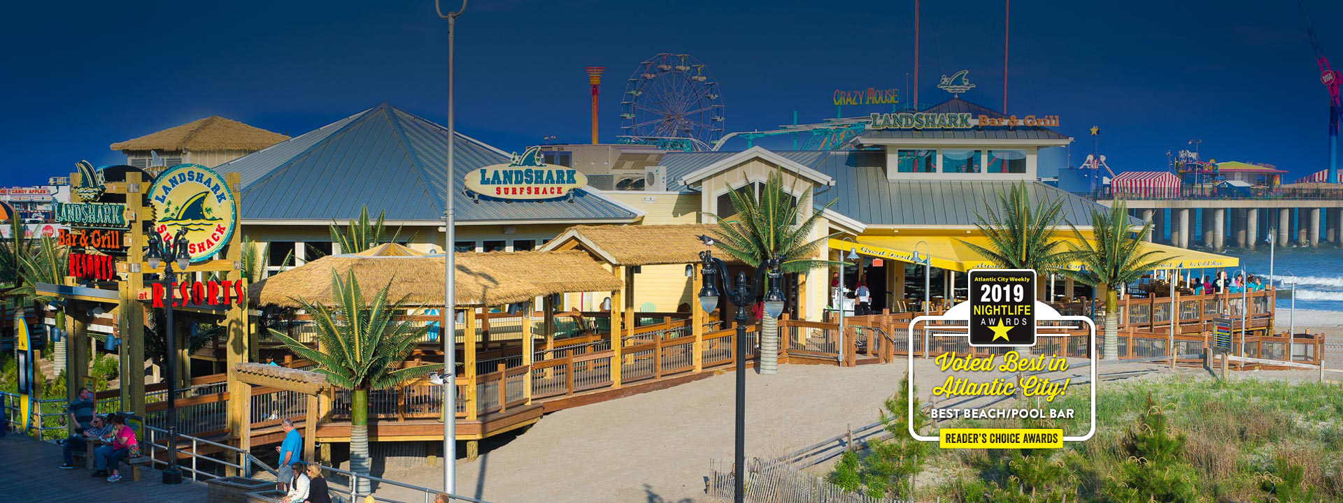 LandShark Bar & Grill Restaurant in Atlantic City Atlantic City, NJ