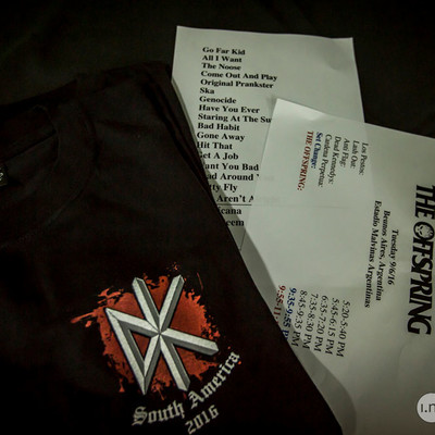 South America Tour 9/6/2016 Rockout Fest Buenos Aires, Argentina