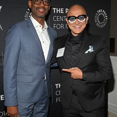 Omar with Charles King 