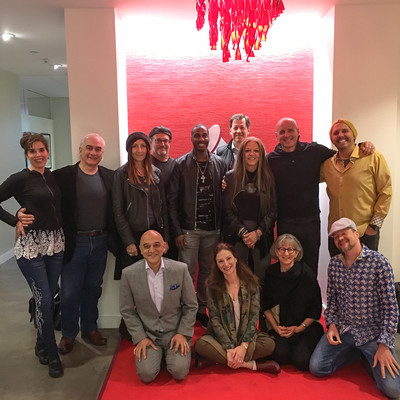 At the Recording Academy with colleagues 