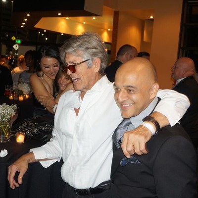 Omar and Actor Eric Roberts 