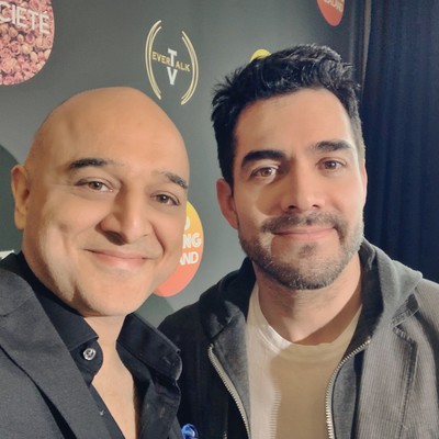 Omar and Mexican Actor Omar Chaparro 