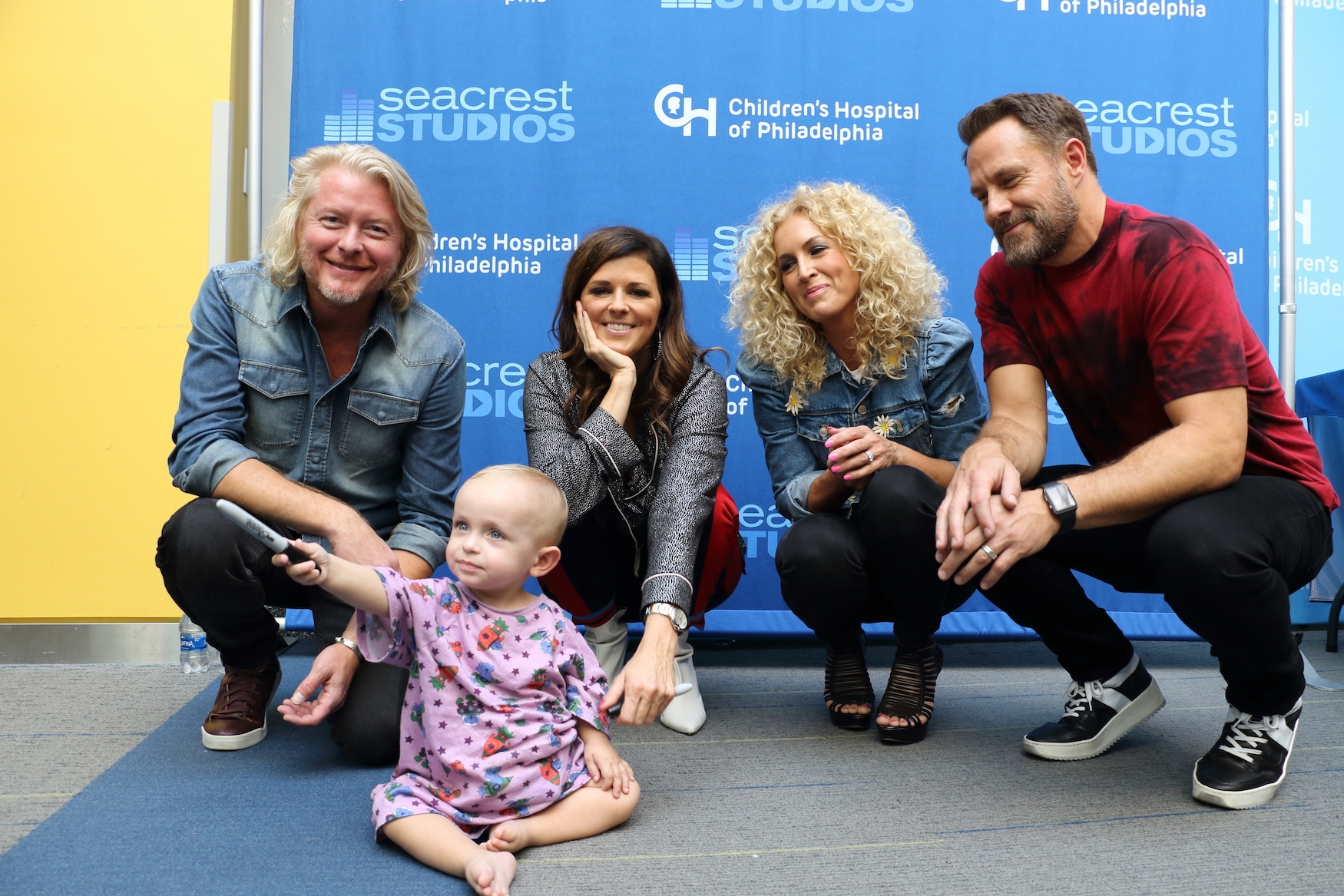Little Big Town Brings BIG Smiles to Children's Hospital of Philadelphia!