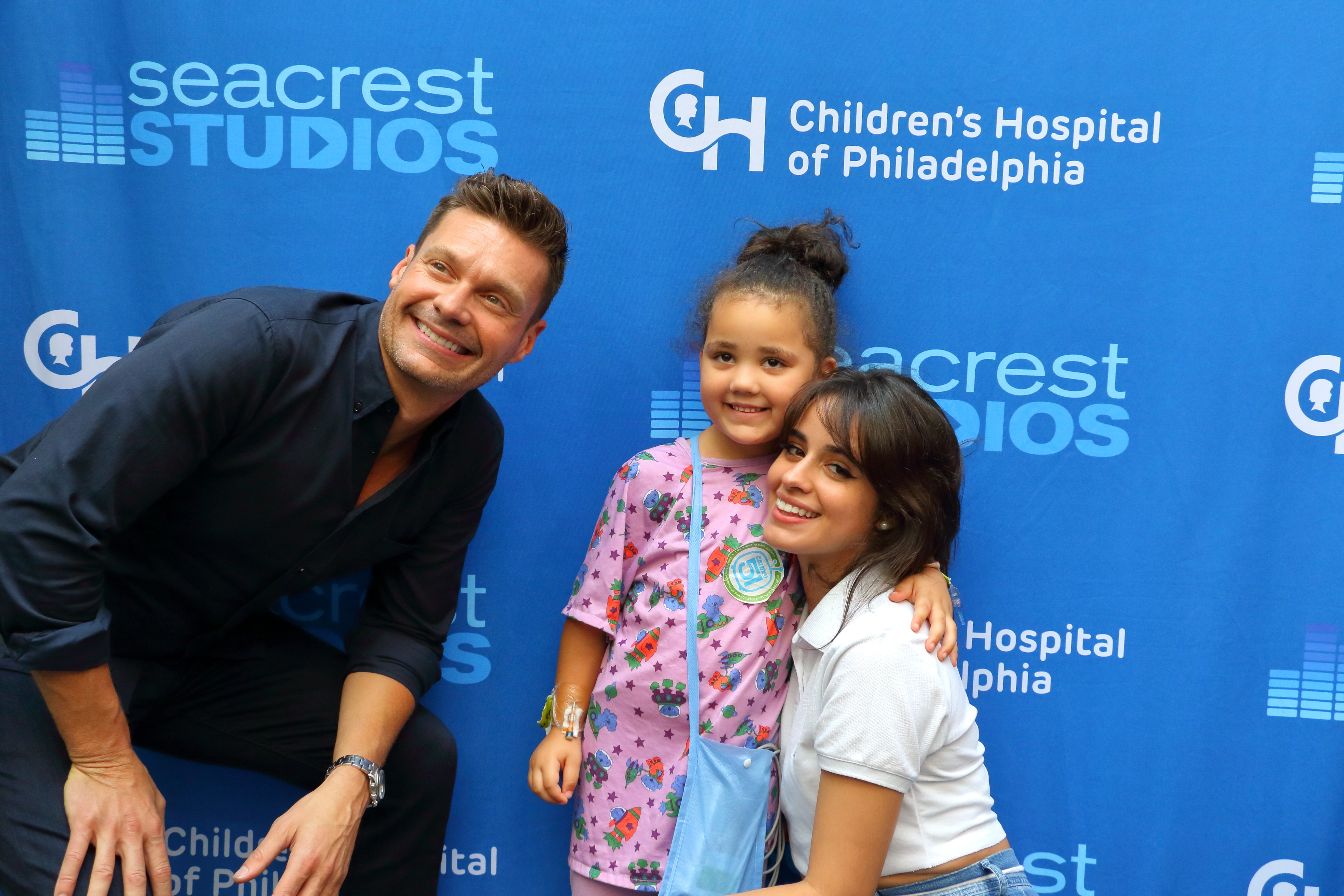 LIVE in Seacrest Studios at Children's Hospital of Philadelphia with Ryan Seacrest and Camila Cabello!