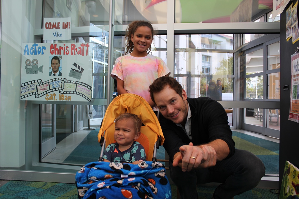 Chris Pratt Makes A Special Trip To Visit Patients At Seacrest Studios Atlanta