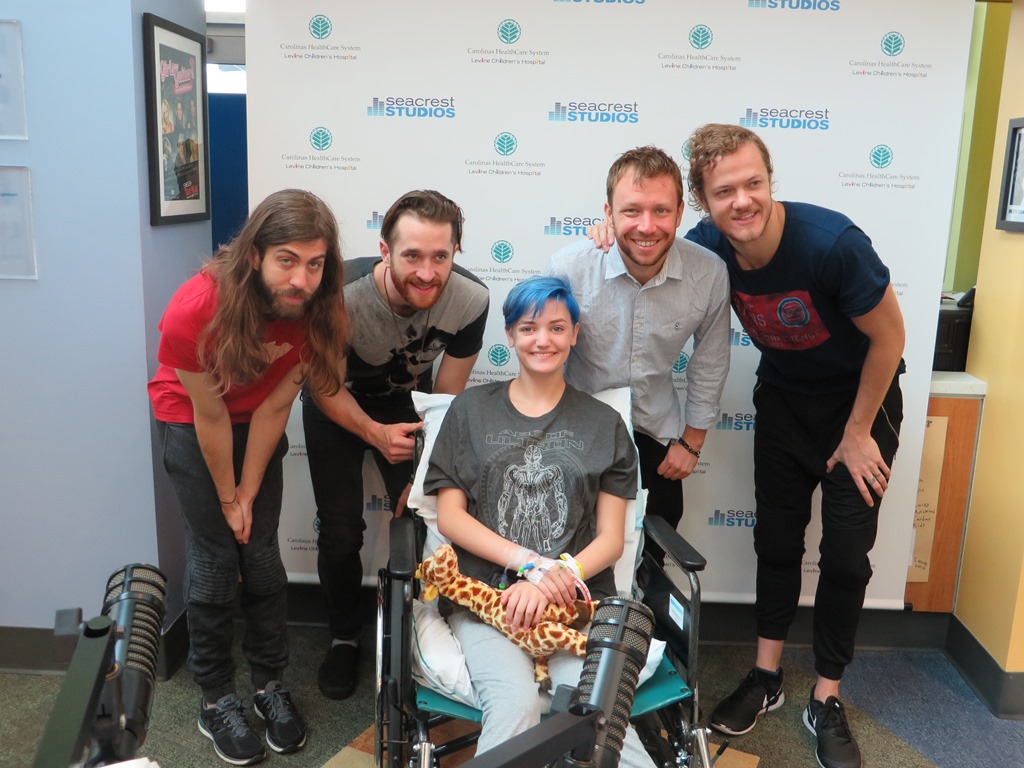 Imagine Dragons Takes A Bite Out Of Shark Week At Seacrest Studios