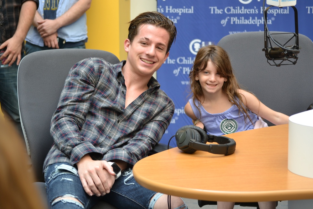 Charlie Puth Interviewed By Patients At Seacrest Studios